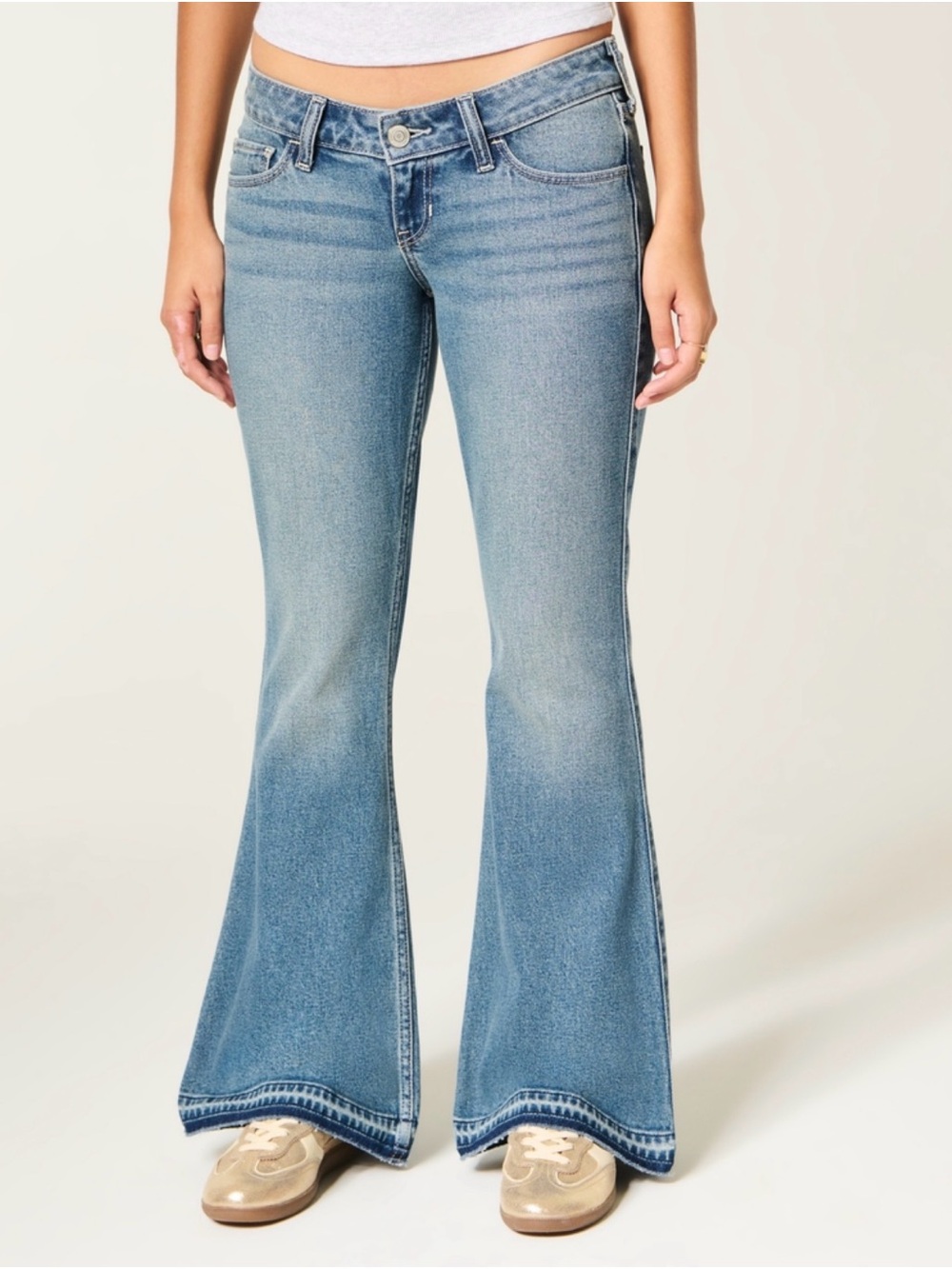Hollister Light Blue Flare Jeans